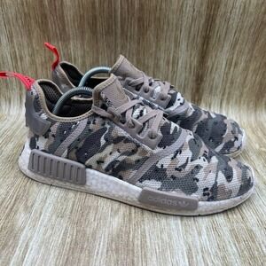 Adidas NMD R1 Men's Size 10.5 Camo Camouflage Sneakers Running Shoes G27915